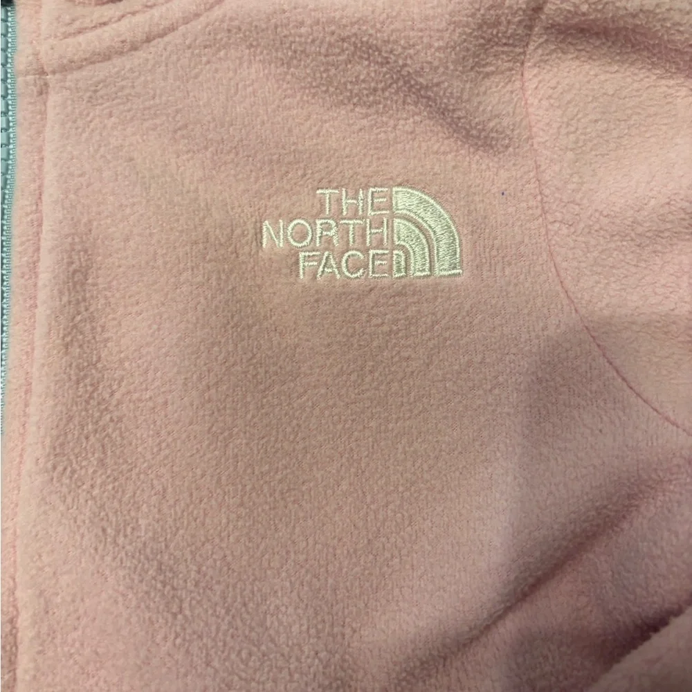 The North Face Kids Two-Tone Girls' Glacier Color Block Fleece Jacket -size 2T
